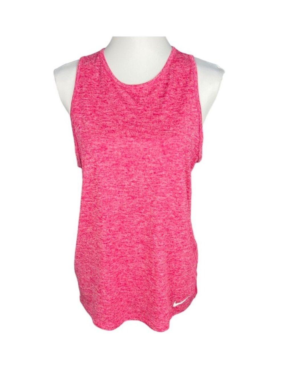 Nike Dri-Fit Ladies Tank Pink Heathered Size Medium